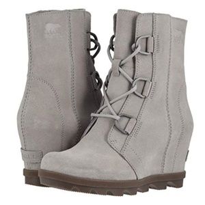 SOREL Joan of Arctic Wedge II Dove Gray
